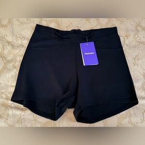 MeUndies Black Ladies Modal Boyshorts, Size S